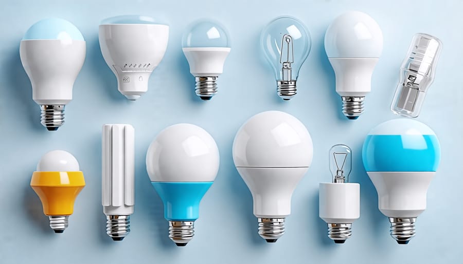 Assortment of Zigbee-compatible smart lighting products